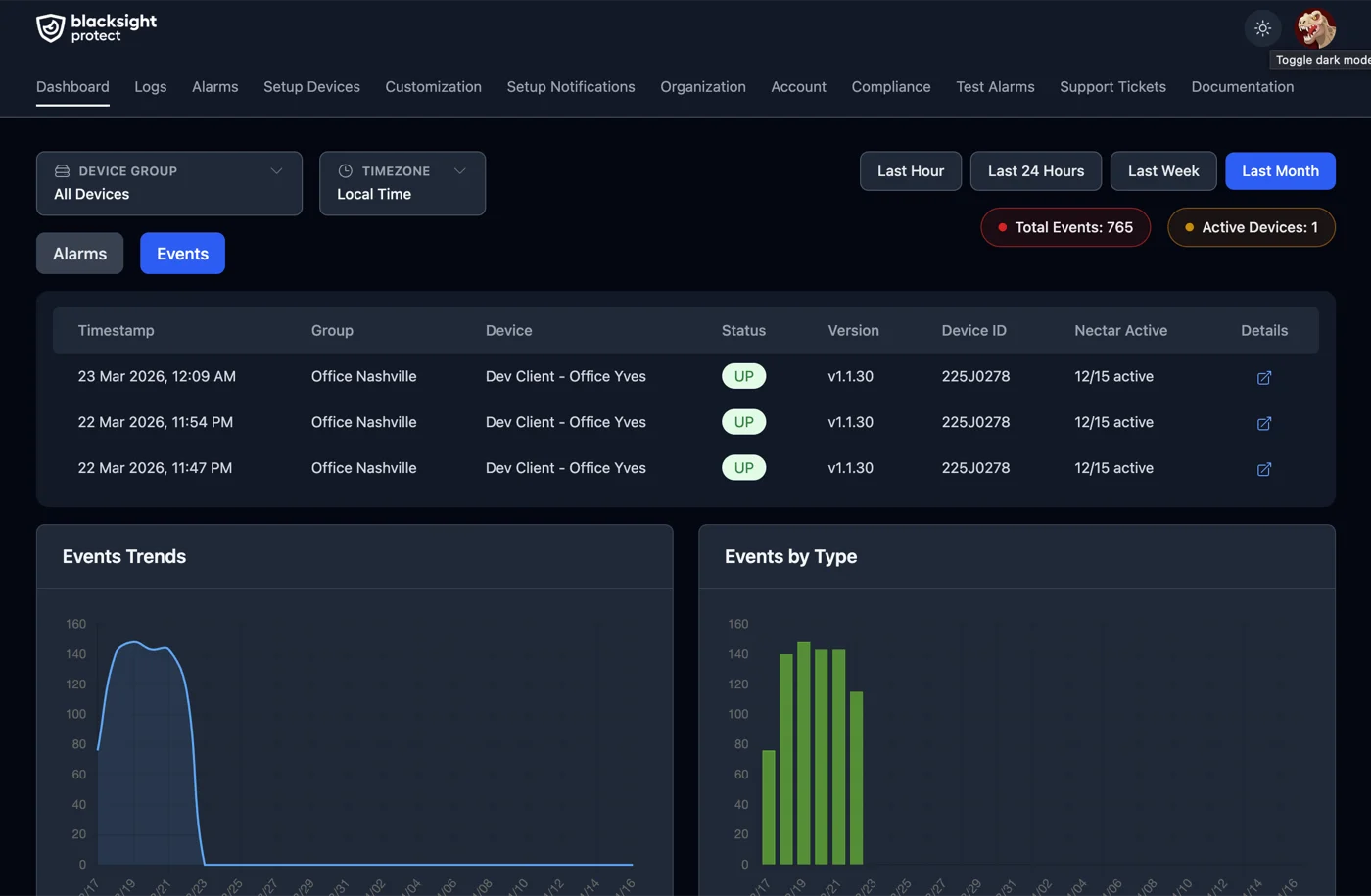 Configure scanner